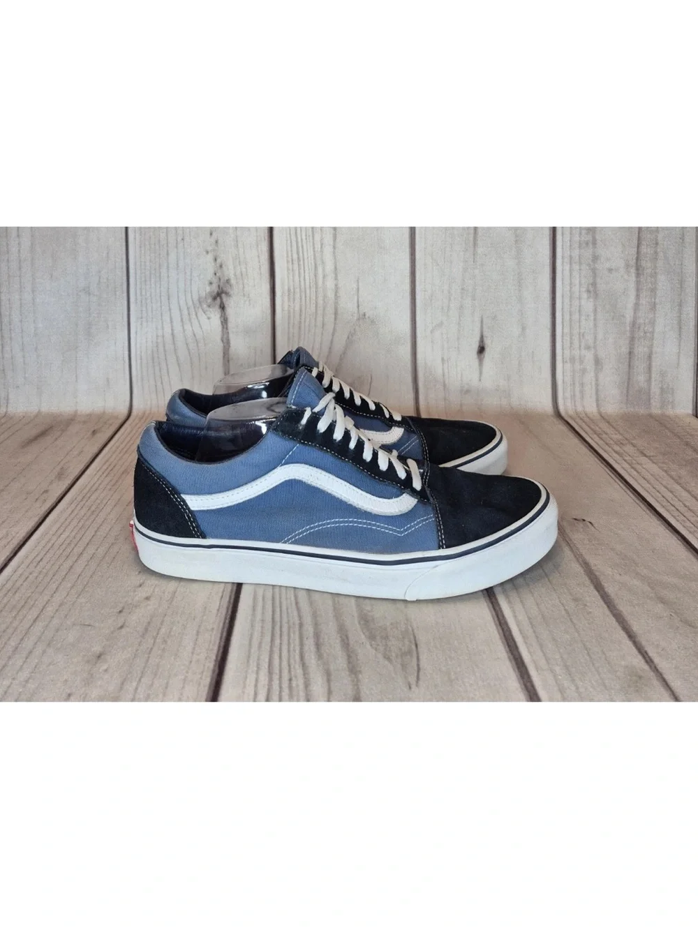 Vans Off The Wall Old Skool Men's Size 12 Black Suede Skateboarding Shoes